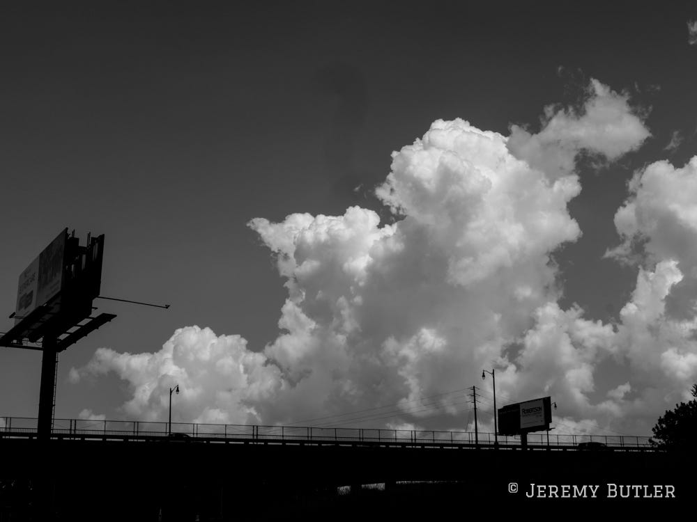 clouds over a bridge clouds over a bridge