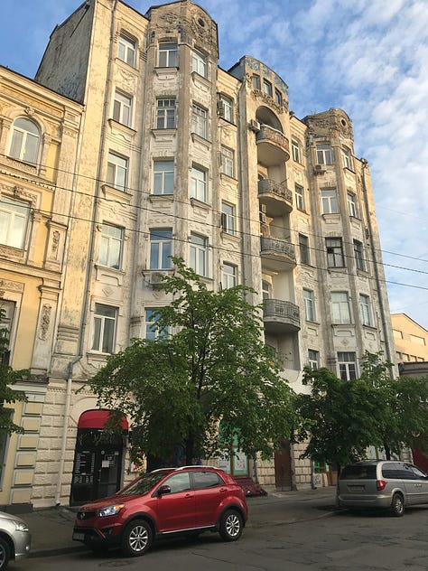 Street views of Kyiv, Ukraine, 2020