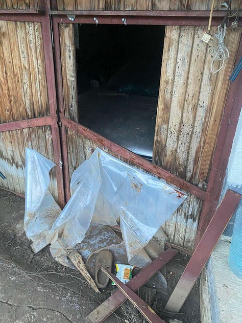 Gallery of evidence from the third attack on the family home in Kosovo: broken windows and doors, rooms ransacked, personal documents scattered, and the hard drive removed, concrete signs of an intimidation campaign aimed at turning public pressure into private violence.