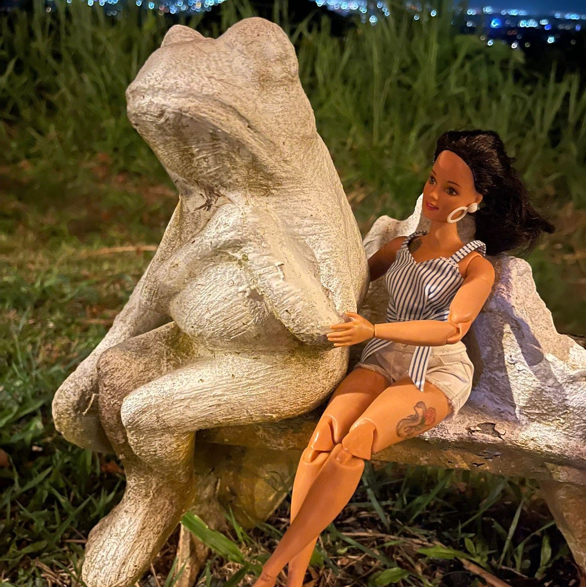 unhinged, beautiful, barbie girl