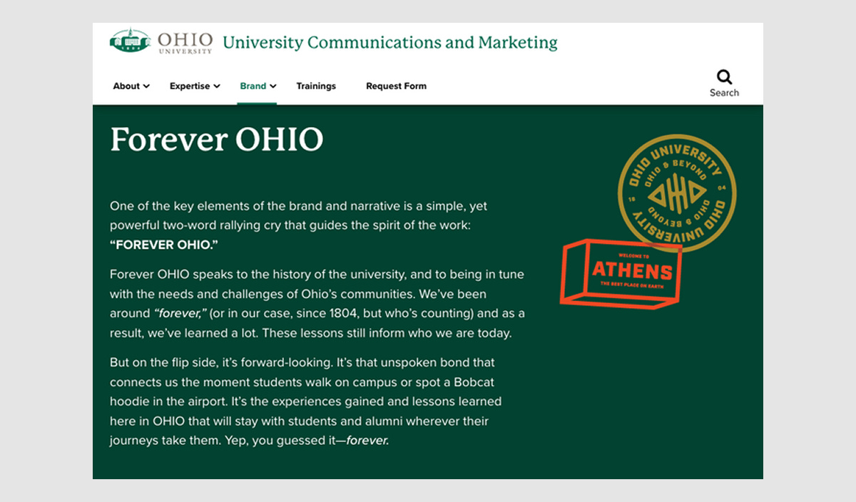Proxima Nova being for web text setting on Ohio University’s website. Source: FontsInUse Proxima Nova being for web text setting on Ohio University’s website. Source: FontsInUse