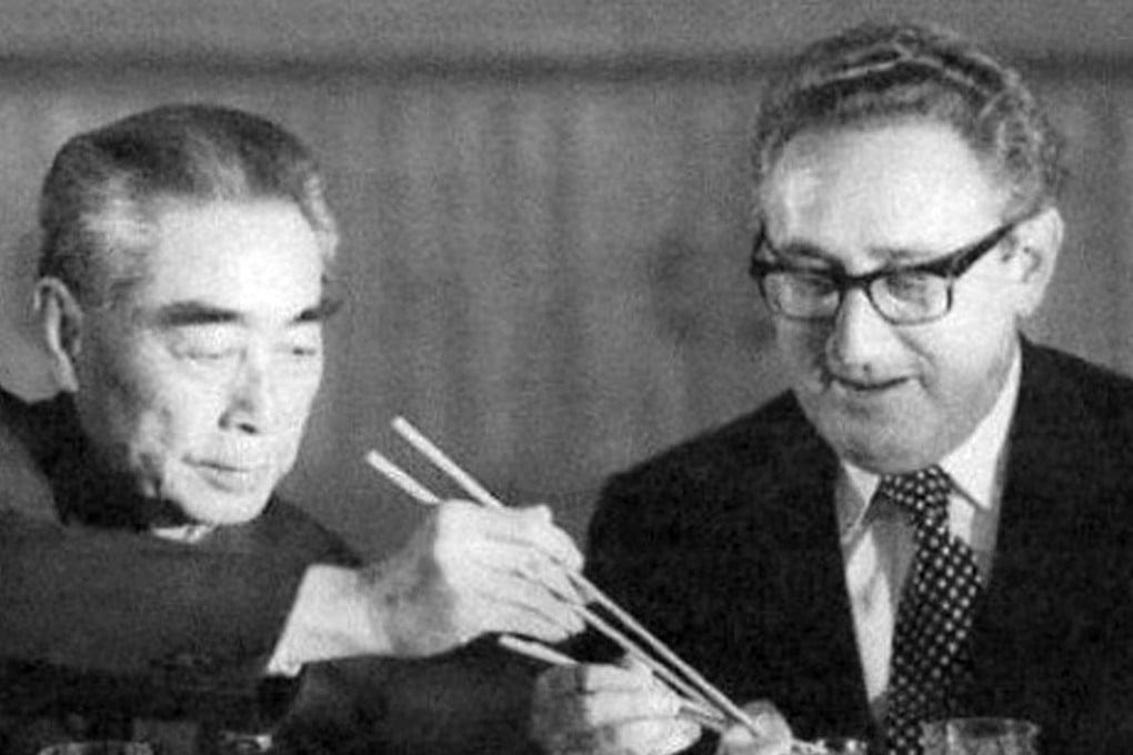 Peking duck did the trick for then Premier Zhou Enlai when special US envoy Henry Kissinger visited China in July 1971, but it remains to be seen if China’s chefs can impress Donald Trump when he sits down for a banquet in Beijing on Thursday evening. Photo: Handout Peking duck did the trick for then Premier Zhou Enlai when special US envoy Henry Kissinger visited China in July 1971, but it remains to be seen if China’s chefs can impress Donald Trump when he sits down for a banquet in Beijing on Thursday evening. Photo: Handout