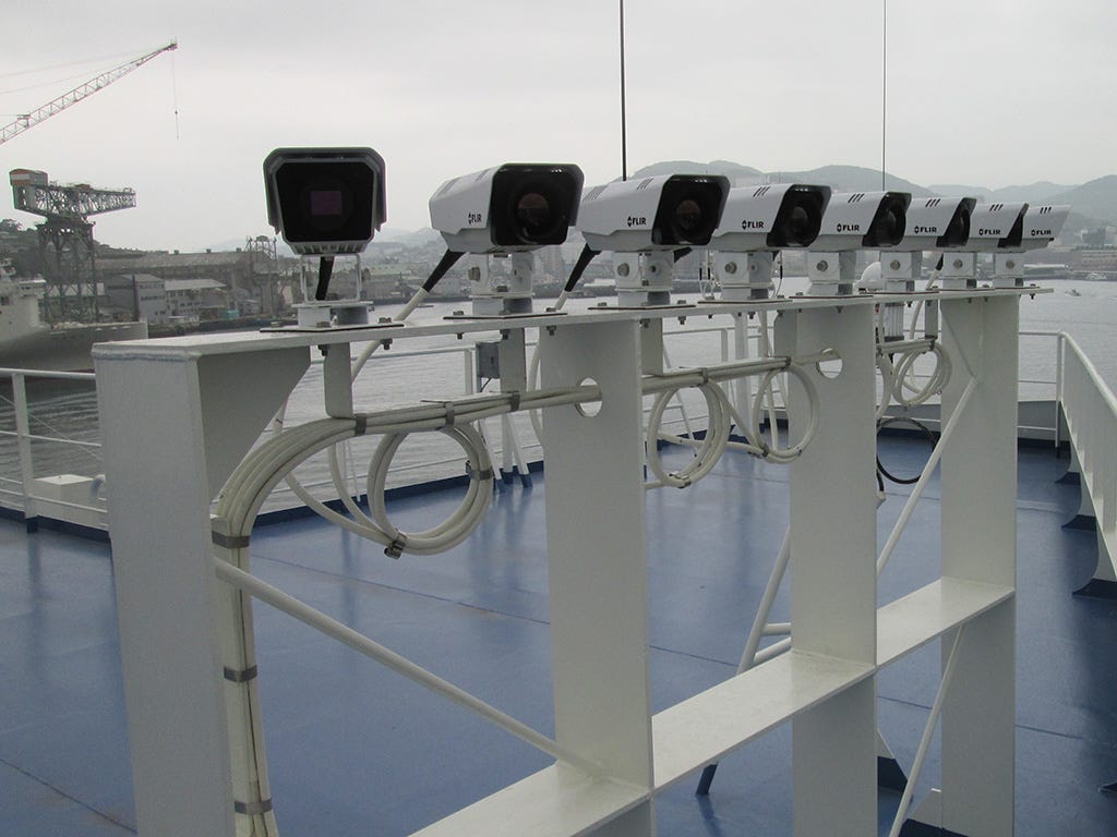 Caméras de détection