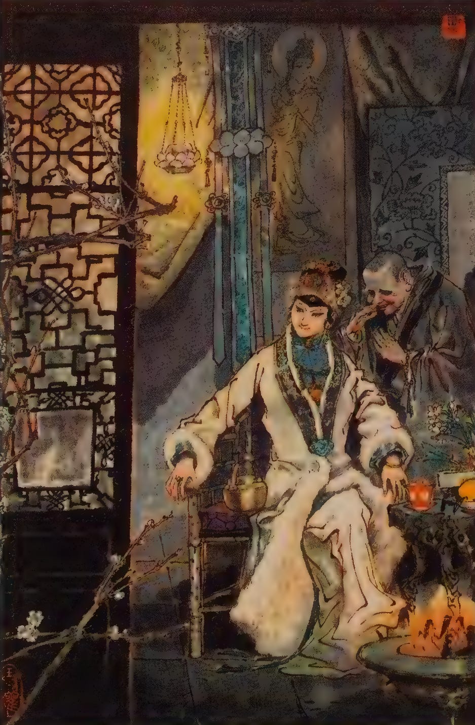 王熙鳳靜虛 Wang Xifeng and Jing Xu 王熙鳳靜虛 Wang Xifeng and Jing Xu