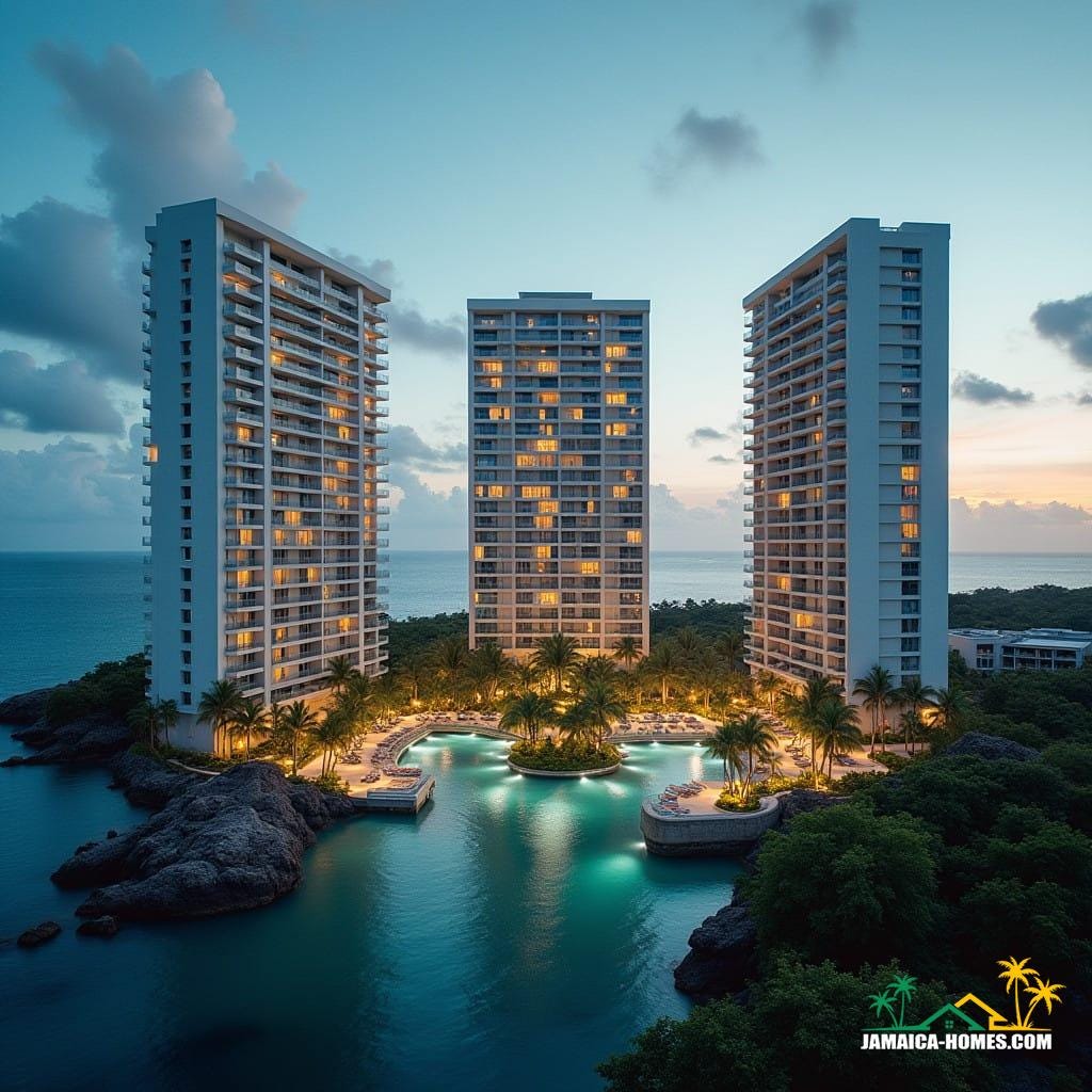 Luxury real estate scheme in jamaica caribbean