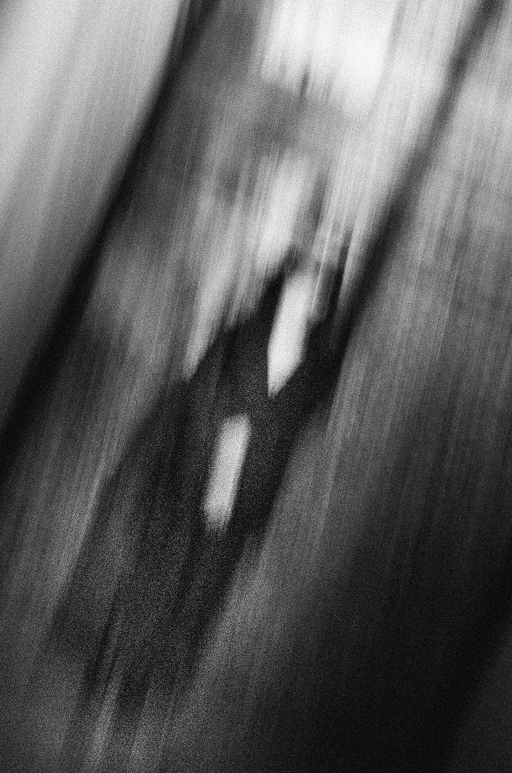 slow shutter and out of focus to transform the world