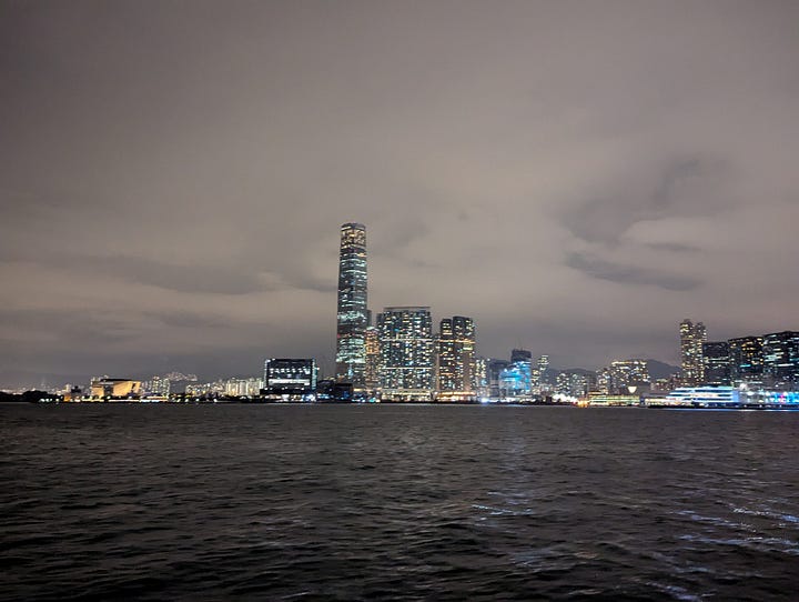 I had to find the IFC Tower (right) in an online shot from The Dark Knight, since apparently I forgot to take a picture.