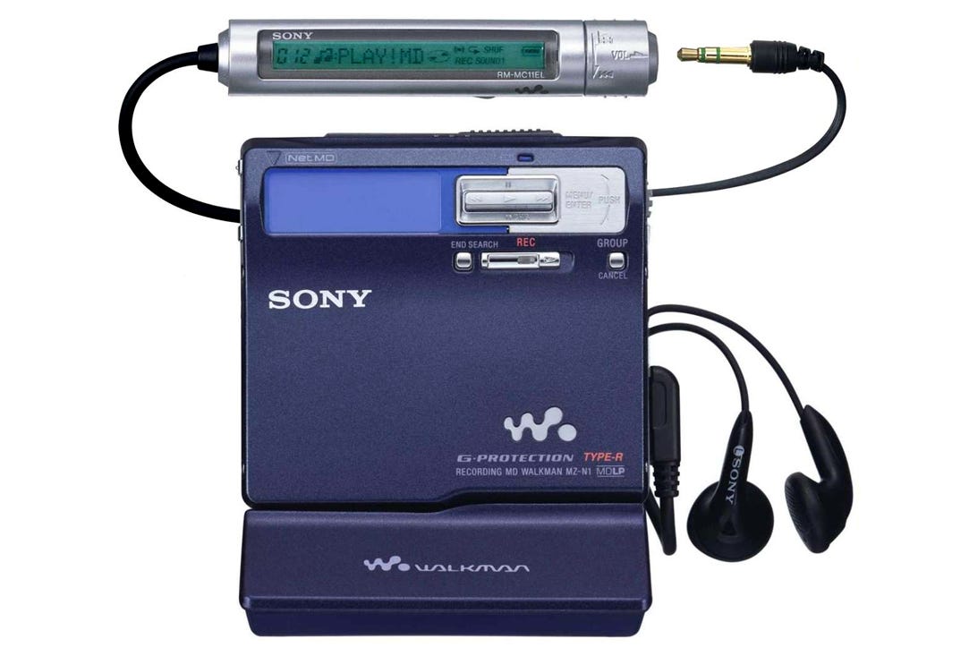 [希少]SONY MD WALKMAN MDプレーヤー SONY MINIDISC MD PLAYER MZ-R55 WALKMAN | eBay