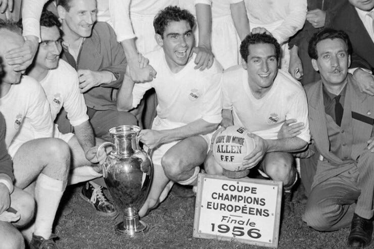 Real Madrid, primer campeón de Europa - 1956 - Foto: UEFA.