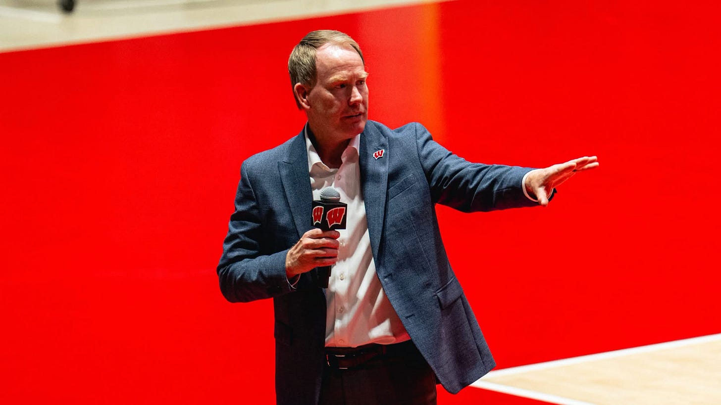 Wisconsin athletic director Shawn Eichorst. Photo credit: UW Athletics. Wisconsin athletic director Shawn Eichorst. Photo credit: UW Athletics.