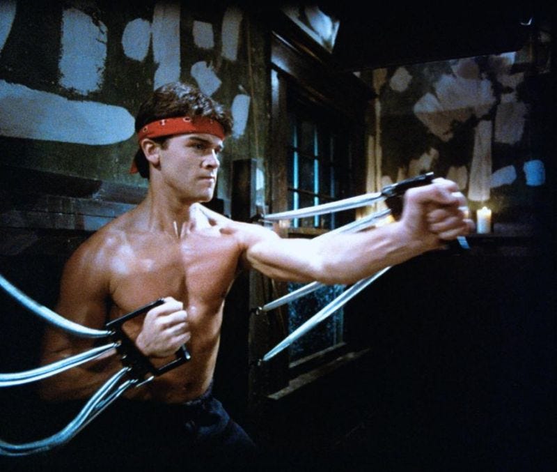 Karate in the garage