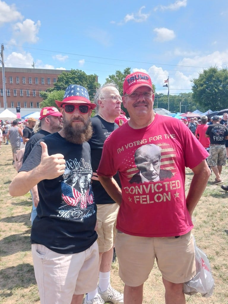 Delco Represented At Harrisburg Trump Rally