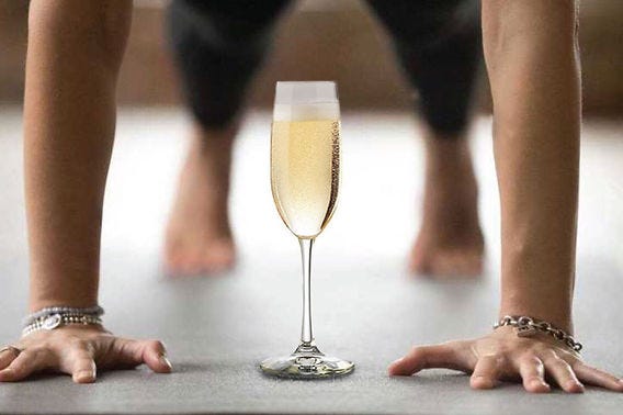 Prosecco & Yoga