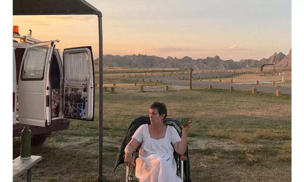 Nomadland: "I'm houseless but not homeless. I live in my van." - Open  Horizons