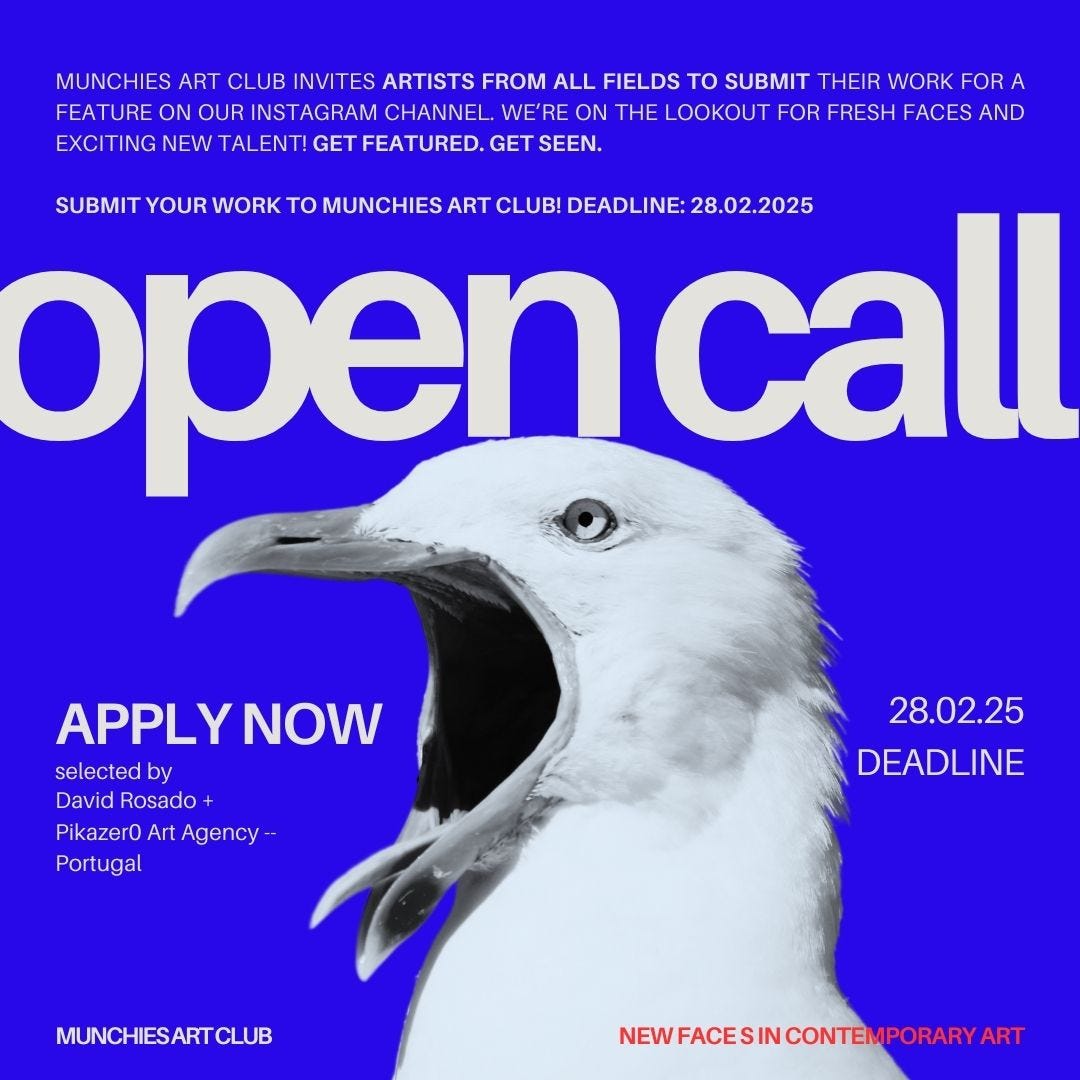 open call for artists
