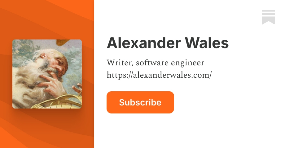 Alexander Wales | Substack
