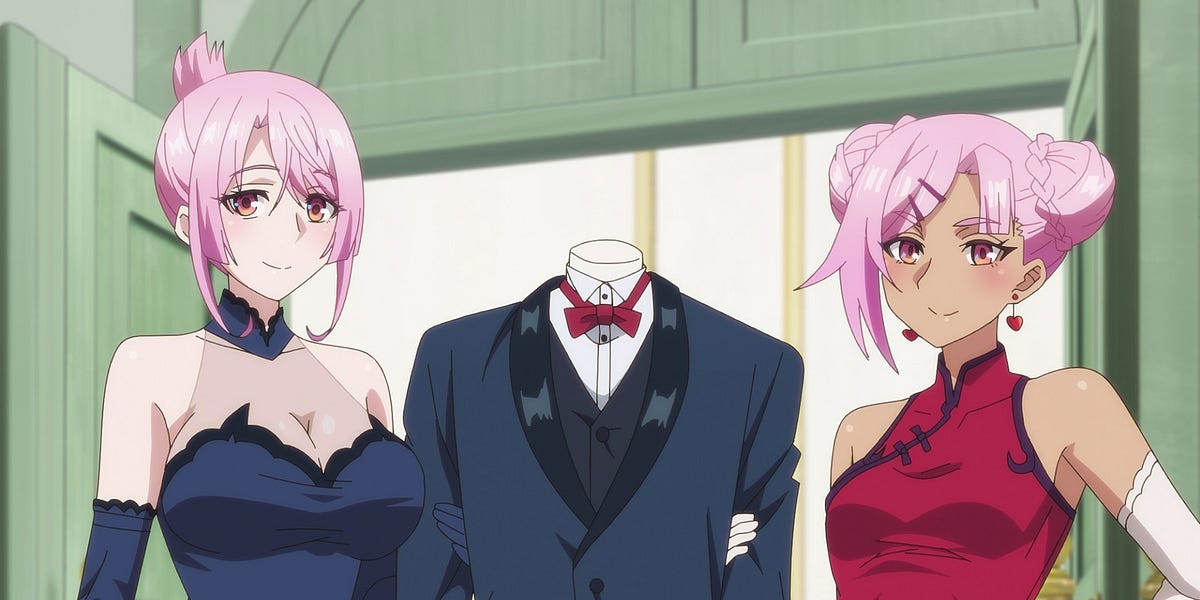 Nageki no Bourei wa Intai shitai — Episode 20 — Sitri and Liz in Formal Wear