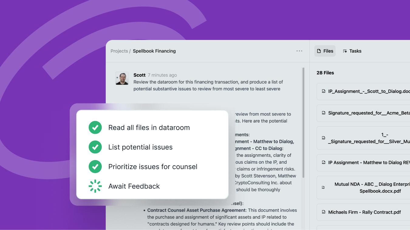 Introducing Spellbook: AI Legal Assistant for Lawyers - Spellbook Introducing Spellbook: AI Legal Assistant for Lawyers - Spellbook
