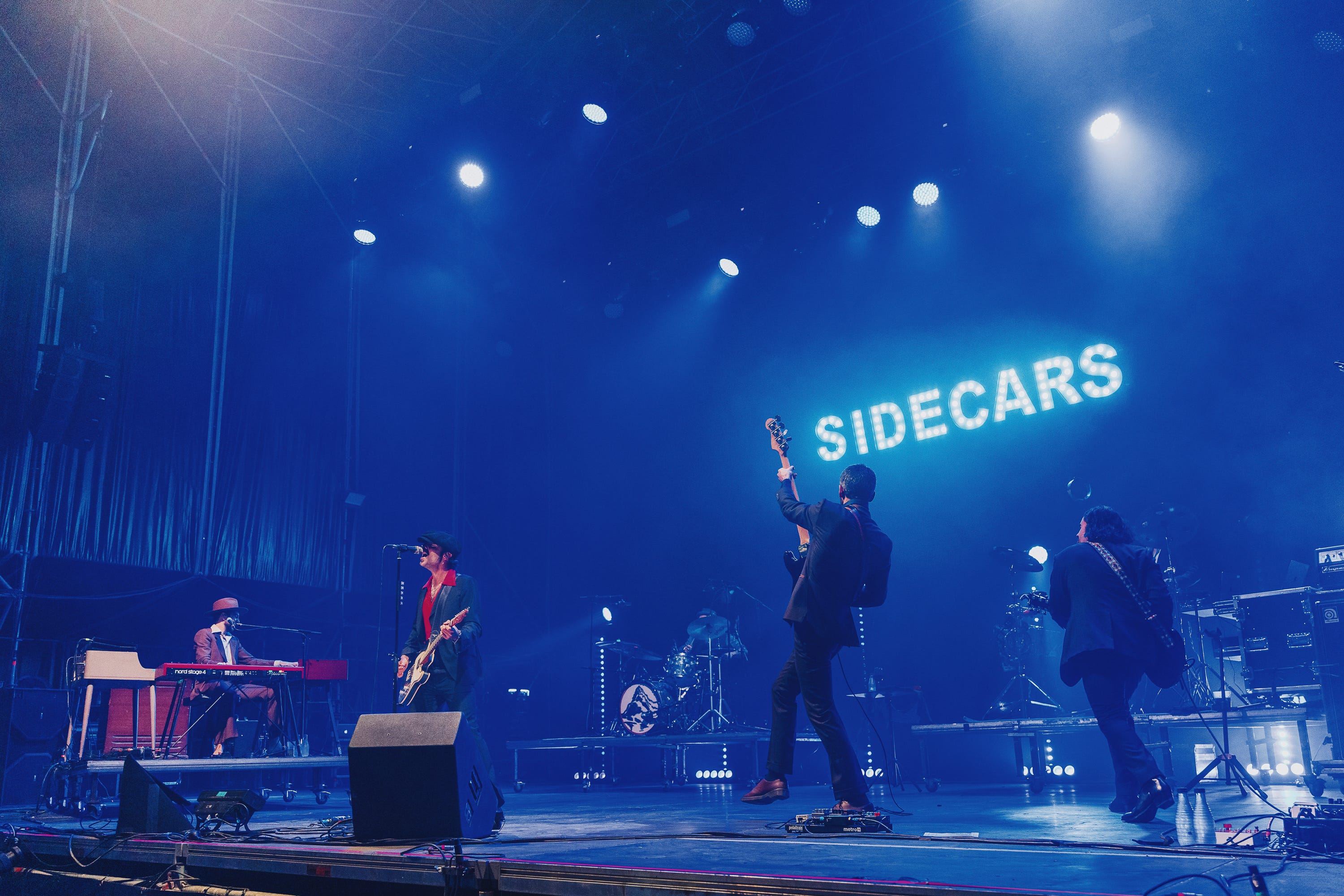 Sidecars en directo en Nits de Vivers, València