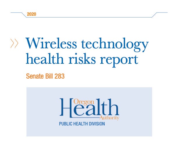 Oregon Health Authority buried documents from a manipulated study on WiFi in schools. State law let it happen.