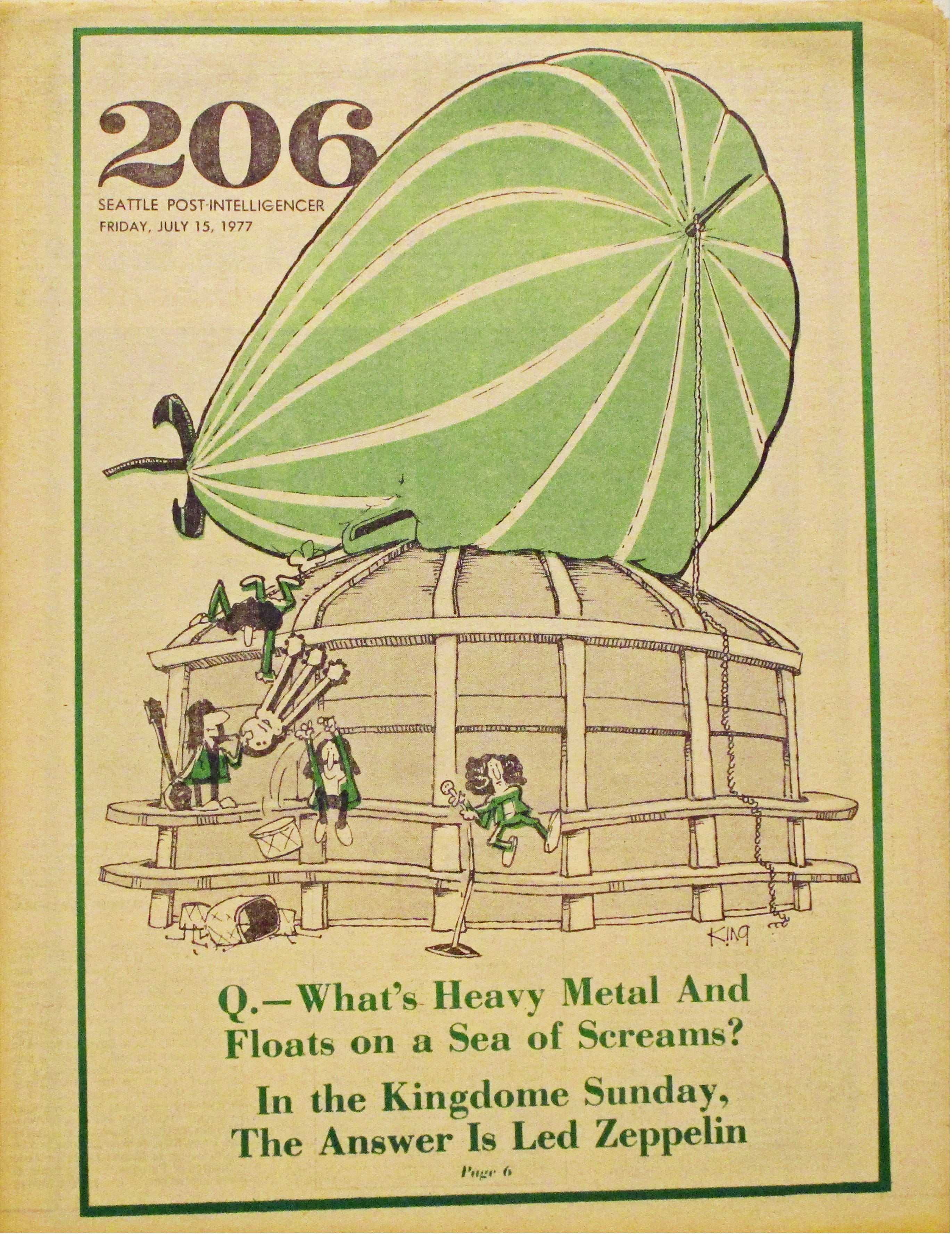 The Record Store Years (Side Trip): Led Zeppelin at The Kingdome