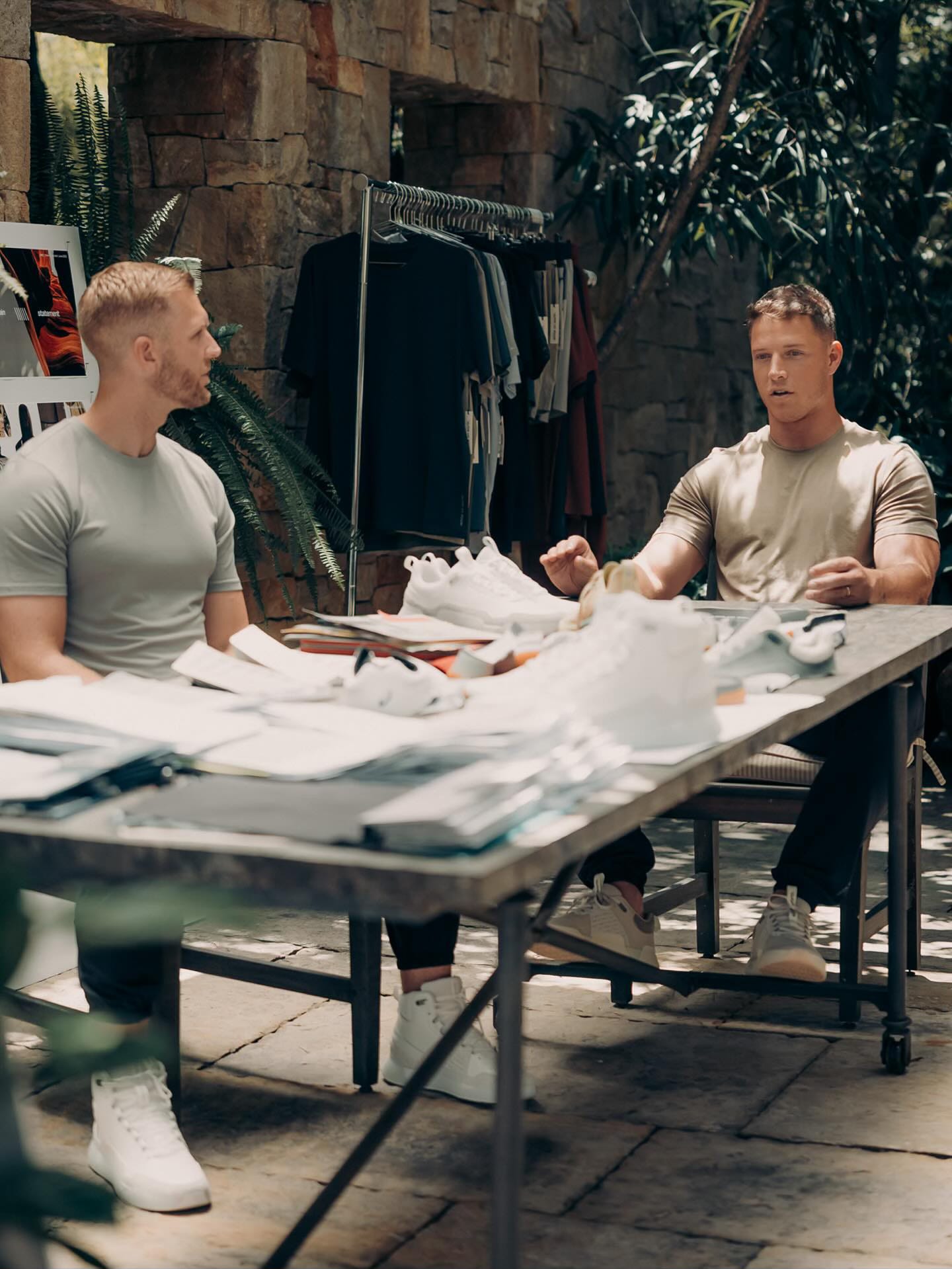 Christian McCaffrey's While on Earth CMC signature training shoe Christian McCaffrey's While on Earth CMC signature training shoe