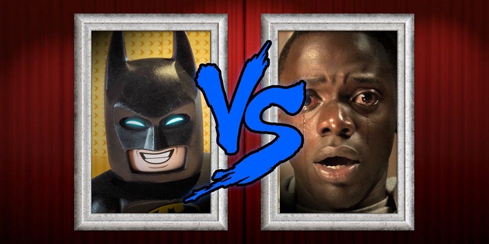'Lego Batman' Gets Out of way for Jordan Peele at box office 2017 images 'Lego Batman' Gets Out of way for Jordan Peele at box office 2017 images