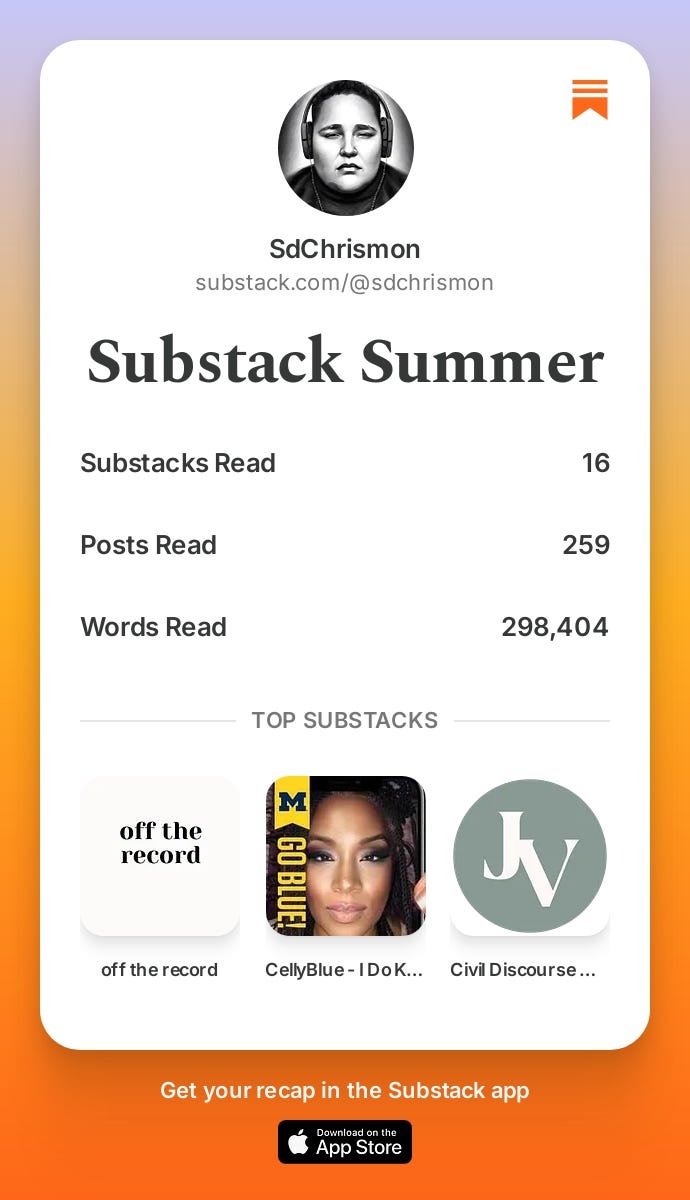 Substack Summer