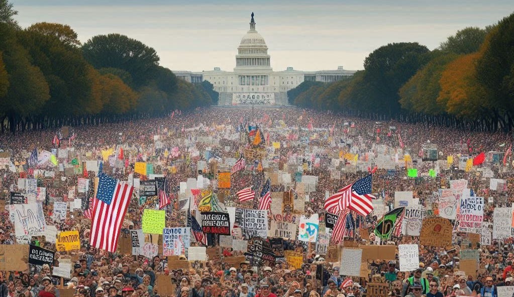 How might we cultivate equity meta-governance to co-create a fair, free, flourishing future on a regenerating planet to benefit all and develop Project 2029 to undo Project 2025? 