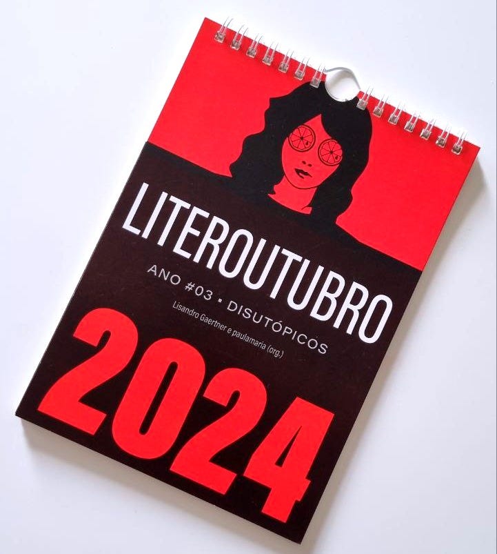 Capa do livro Literoutubro 2024: Disutópicos
