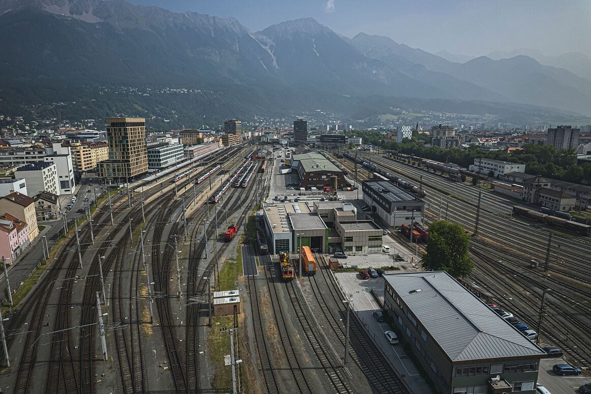Haupt- und Frachtenbahnhof Innsbruck