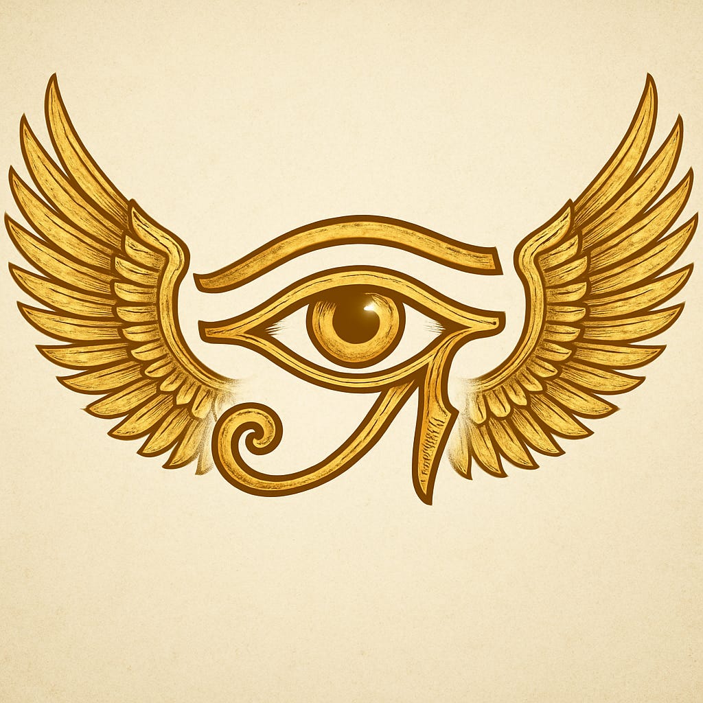 Golden Eye Reflections