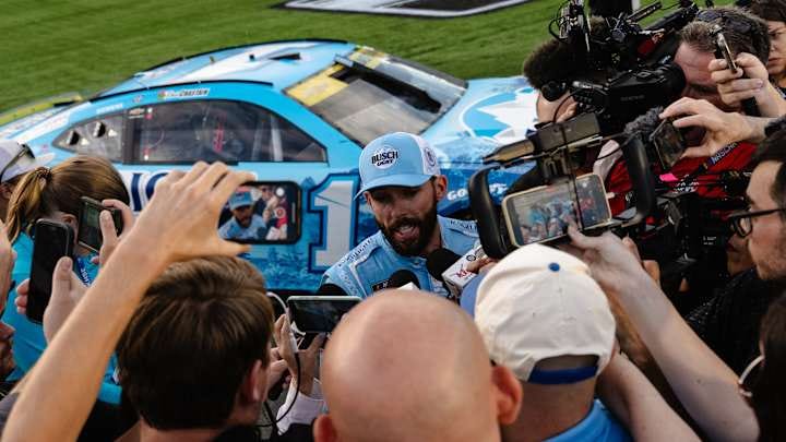 Despite one hell of a last-ditch effort, Ross Chastain was eliminated from the NASCAR Cup Series Playoffs after Sunday's event at the Charlotte ROVAL
