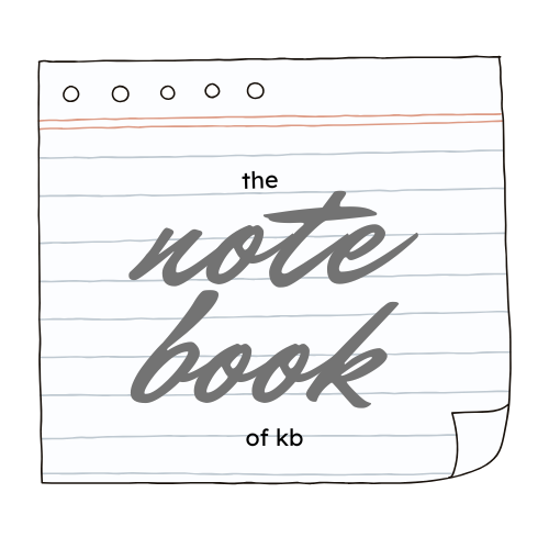 The Notebook of Kyra Bredenhof