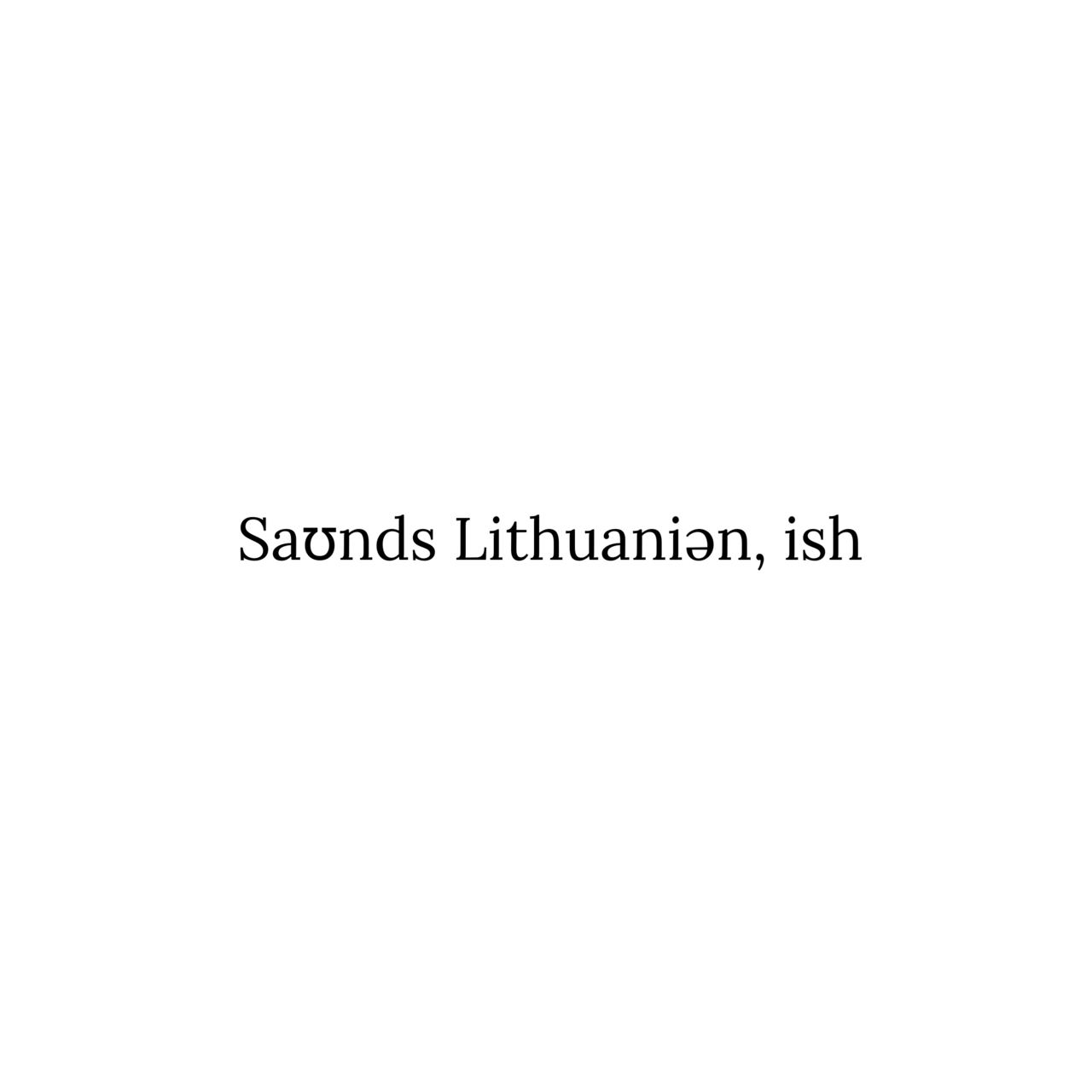 Substack profile picture for @soundslithuanian