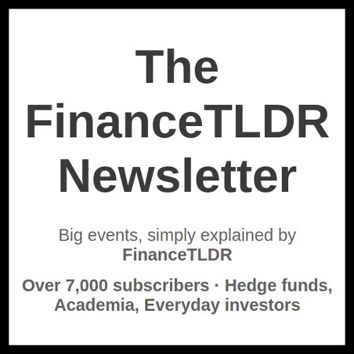 FinanceTLDR newsletter banner.