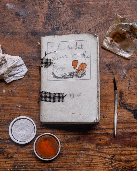 Anselm Bookbinding Kit peg and Awl
