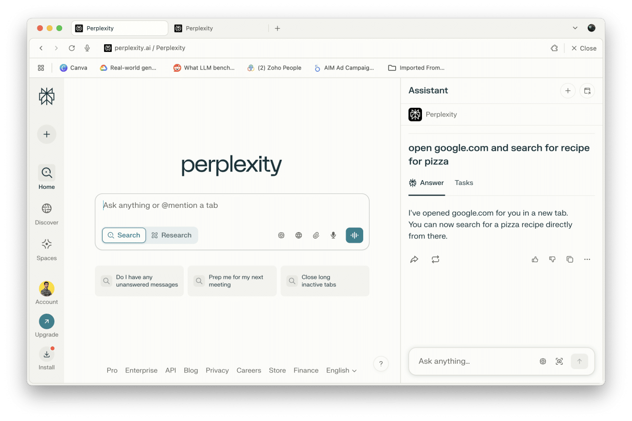 Perplexity's Comet Browser is Now Available in Beta