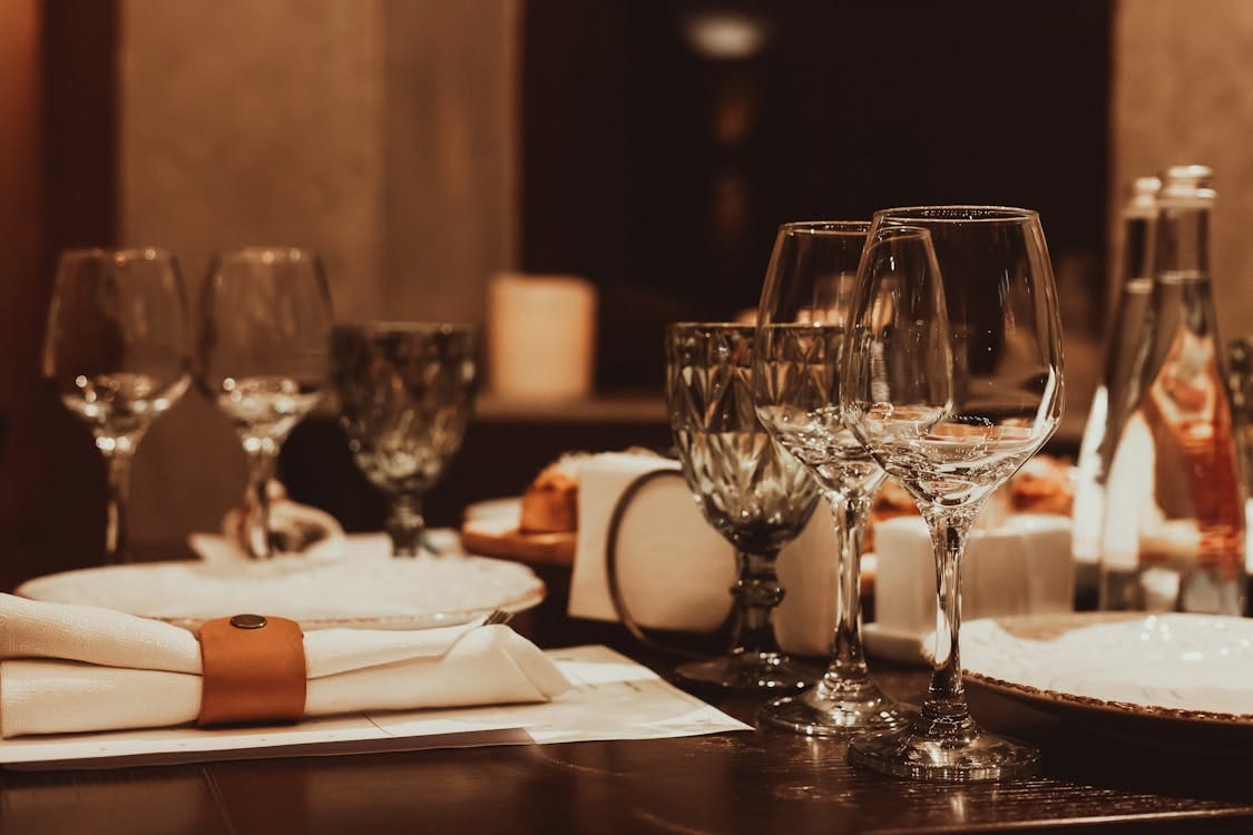 Assorted Wine Glasses on the Table · Free Stock Photo Assorted Wine Glasses on the Table · Free Stock Photo