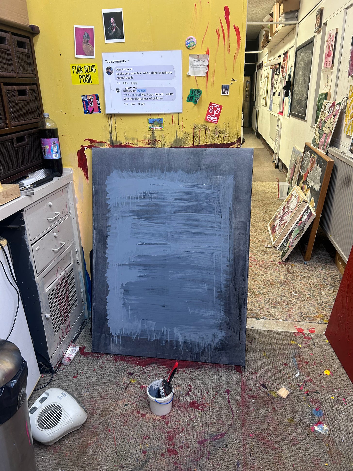 Different photos of different layers of paint, trying to channel Rothko. Different photos of different layers of paint, trying to channel Rothko.