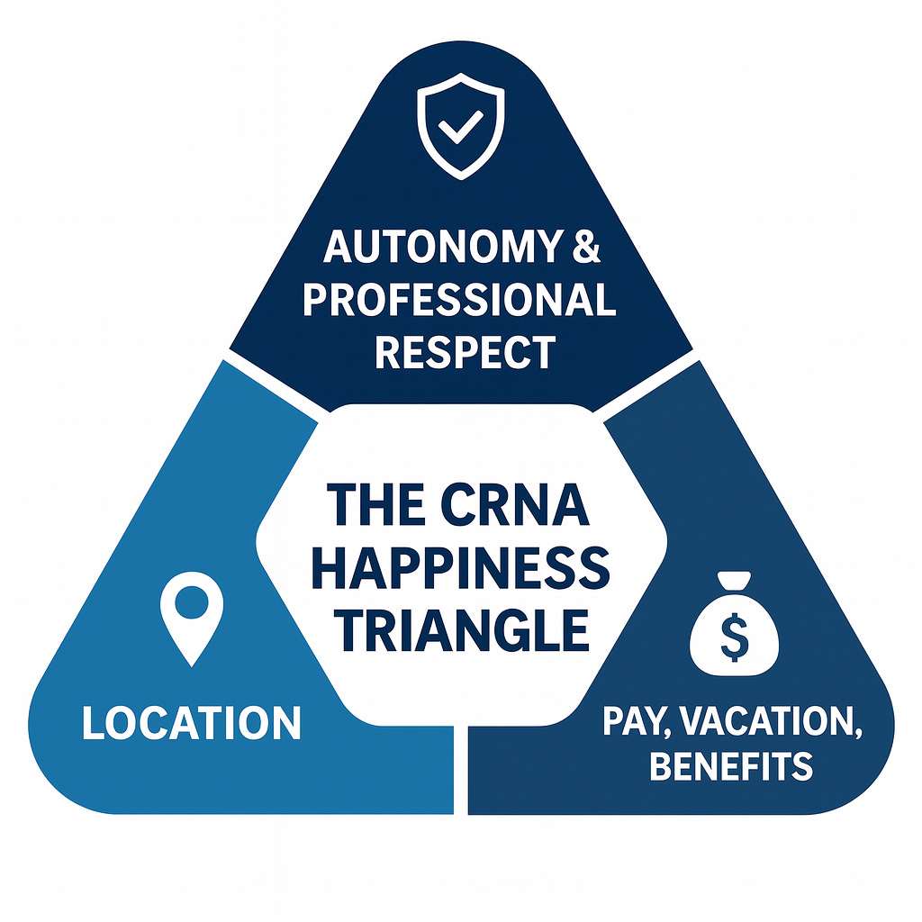 THE CRNA HAPPINESS TRIANGLE: The Three Decisions That Make or Break ...