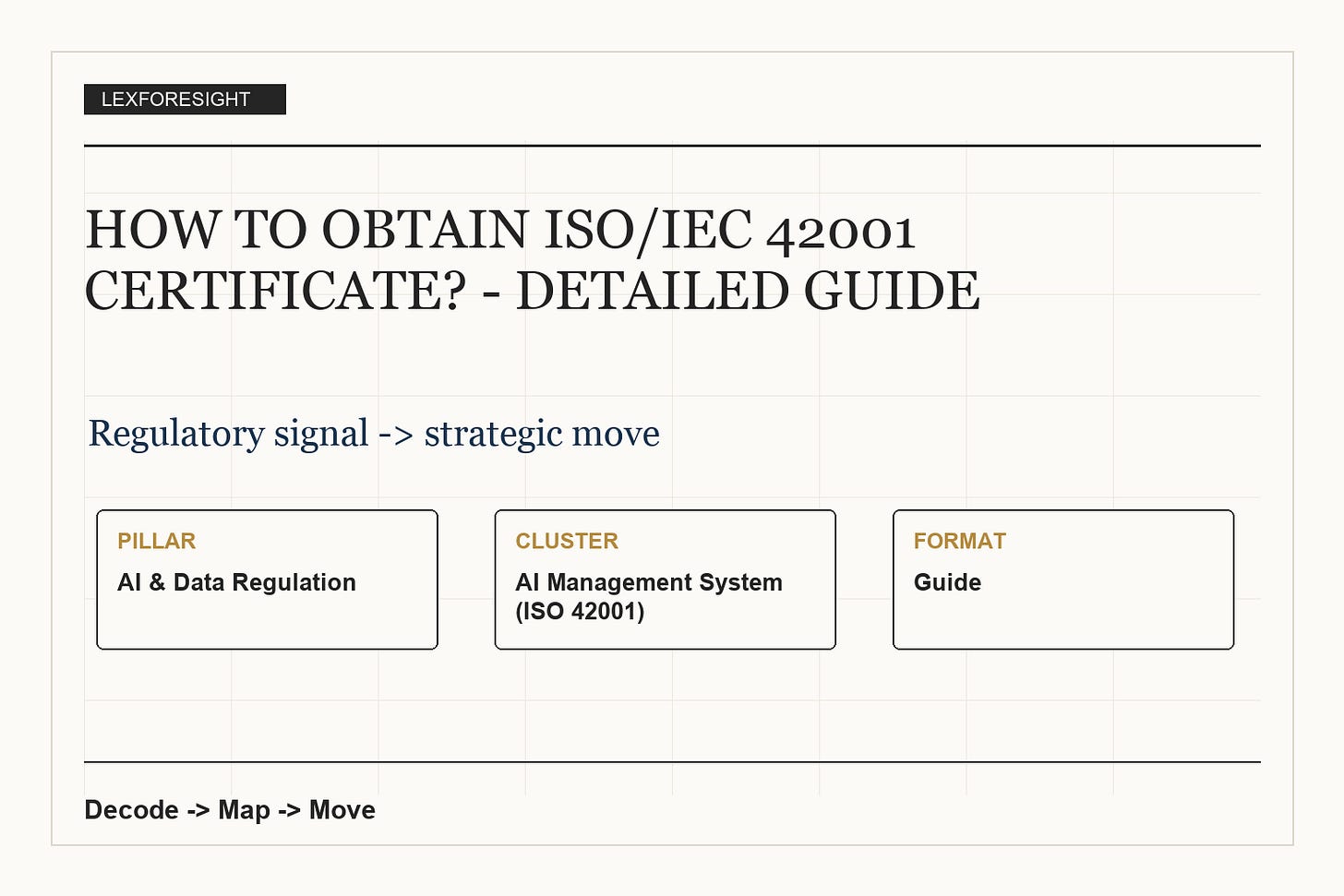 How to Obtain ISO/IEC 42001 Certificate? - Detailed Guide infographic How to Obtain ISO/IEC 42001 Certificate? - Detailed Guide infographic