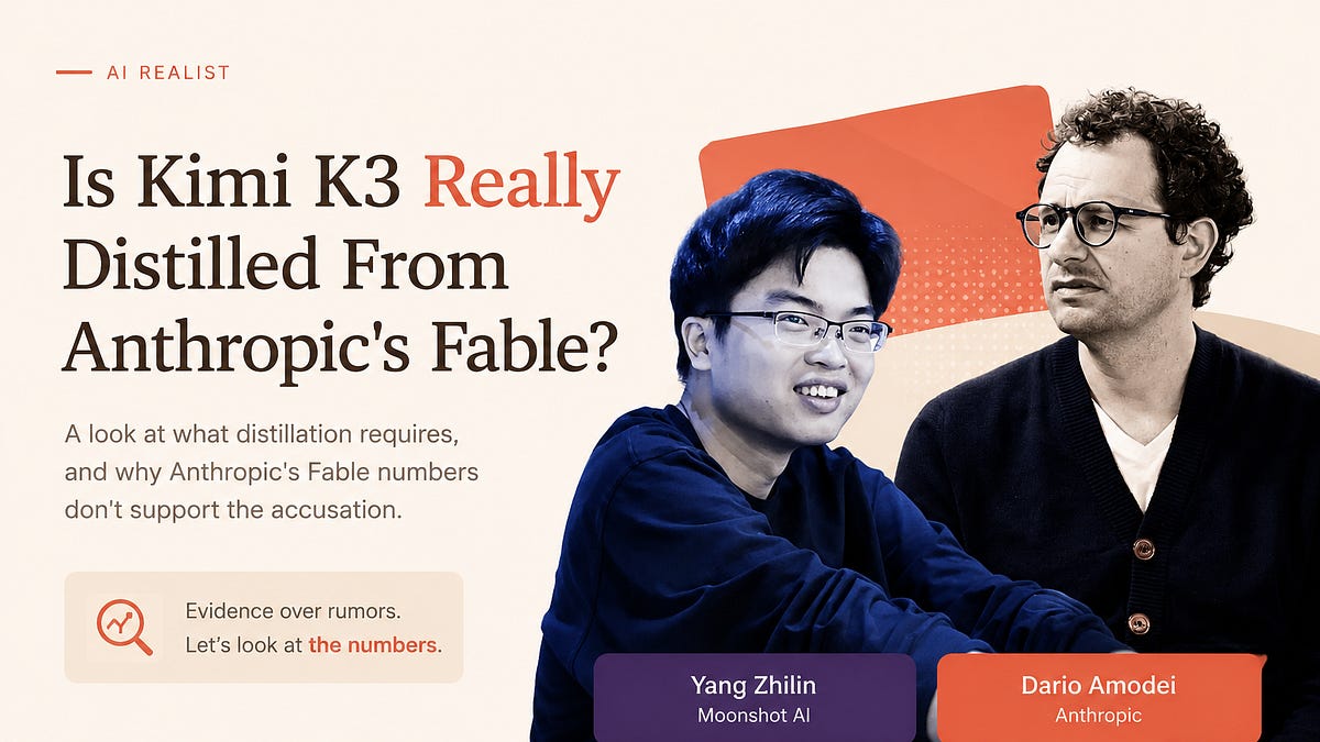 Is Kimi K3 Really Distilled From Anthropic's Fable?