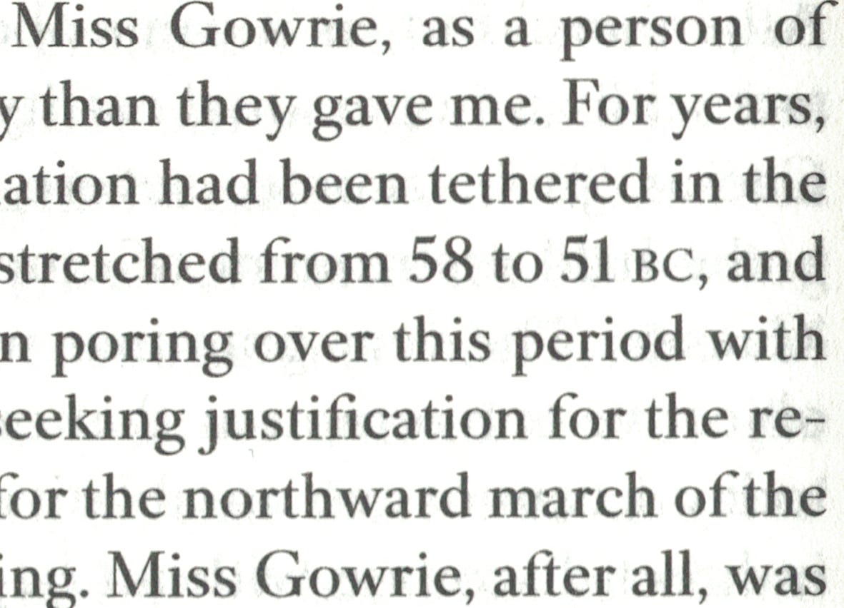 Detail from ‘Memories of a catholic girlhood’, page 186.