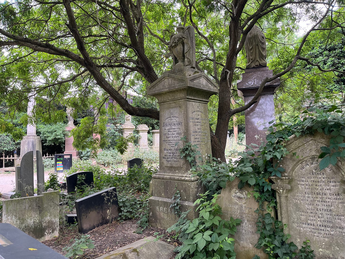 Two veiled urn grave monuments Two veiled urn grave monuments