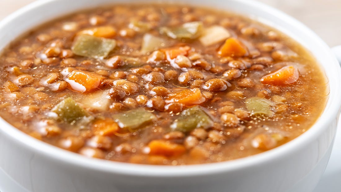 Energy-Boosting Lentil Soup