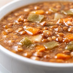 Energy-Boosting Lentil Soup