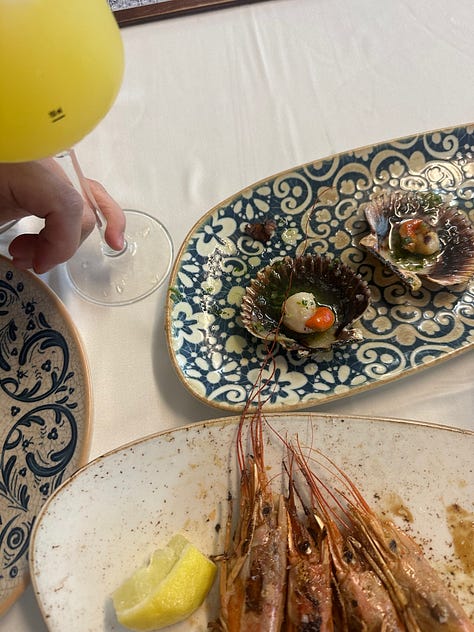 La Pepica - must order: grilled red shrimps, scallops, & seafood paella
