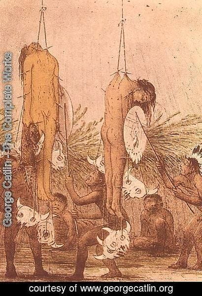 Mandran Indian initiation ceremony, 1871