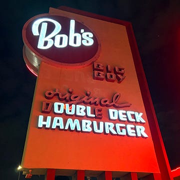pictures of neon signs at night